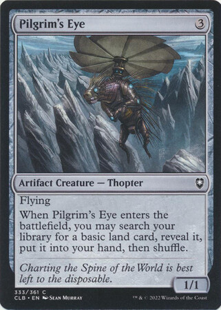 Pilgrim&#39;s Eye 333/361
Commander Legends: Battle for Baldur&#39;s Gate Singles