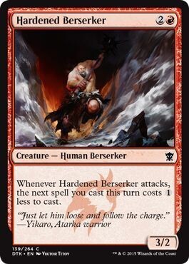 Hardened Berserker 139/264 Dragons of Tarkir Singles