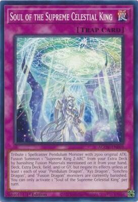 Soul of the Supreme Celestial King - AGOV-EN069 - Common 1st Edition Age of Overlord 1st Edition Singles