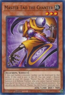 Master Tao the Chanter - AGOV-EN025 - Common 1st Edition Age of Overlord 1st Edition Singles (español)
