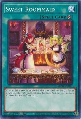 Sweet Roommaid - AGOV-EN097 - Common 1st Edition
Age of Overlord 1st Edition Singles(español)