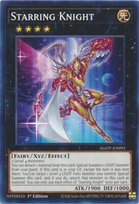 Starring Knight - AGOV-EN095 - Common 1st Edition Age of Overlord 1st Edition Singles (español)