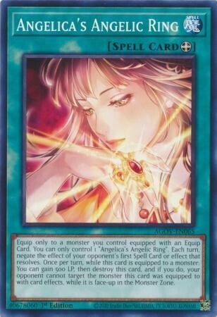 Angelica&#39;s Angelic Ring - AGOV-EN065 - Common 1st Edition Age of Overlord 1st Edition Singles