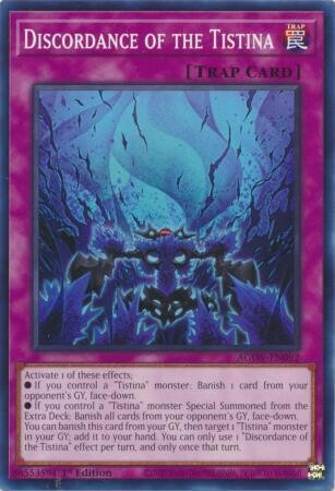 Discordance of the Tistina - AGOV-EN092 - Common 1st Edition Age of Overlord 1st Edition Singles