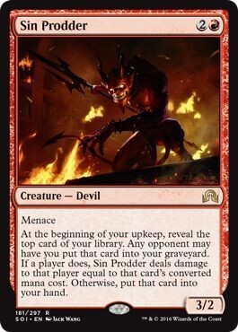 Sin Prodder 181/297 Shadows over Innistrad Singles  (Español)