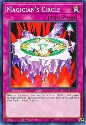 Magician&#39;s Circle - SR08-EN039 - Common 1st Edition Structure Deck: Order of the Spellcasters Singles
