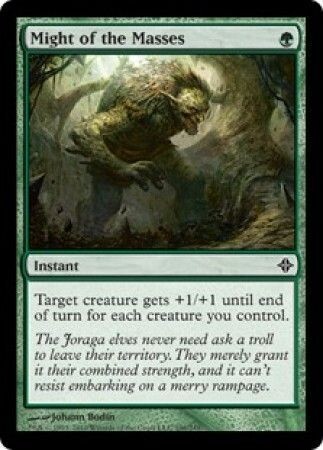 Might of the Masses - Rise of the Eldrazi Singles (Español)