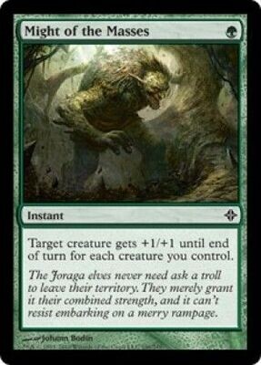 Might of the Masses - Rise of the Eldrazi Singles (Español)