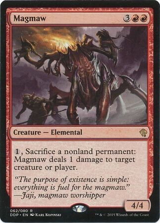Magmaw 62/80
Duel Decks Zendikar vs. Eldrazi Singles