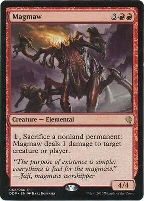 Magmaw 62/80
Duel Decks Zendikar vs. Eldrazi Singles