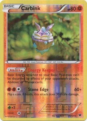 Carbink - 49/124 - Rare Reverse Holo
XY: Fates Collide Reverse Holo Singles