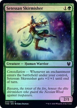 Setessan Skirmisher 200/254 - Foil
Theros: Beyond Death Foil Singles