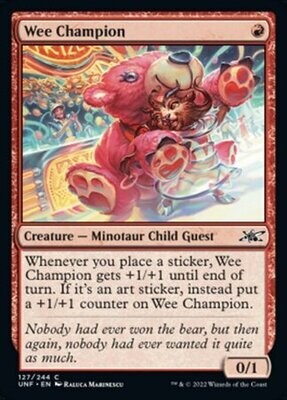 Wee Champion 127/244 - Unfinity Singles