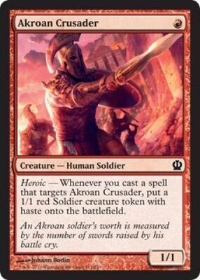 Akroan Crusader 111/249 - Theros Singles