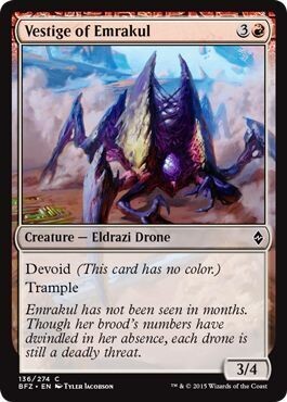 Vestige of Emrakul 136/274 - Battle for Zendikar Singles