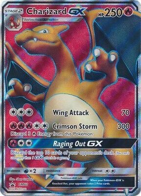SJ Charizard GX - SM60 - Full Art Promo Pokemon Sun &amp; Moon Promos