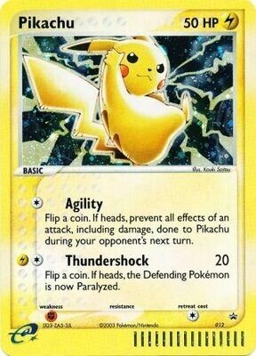 Pikachu - 012 - Holo Promo
Pokemon Promo Cards