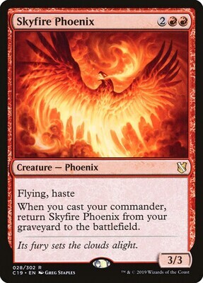 Skyfire Phoenix
Commander 2019
English
Non-foil