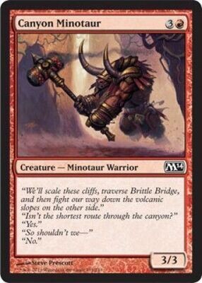 Canyon Minotaur
Magic 2014 (M14) Singles