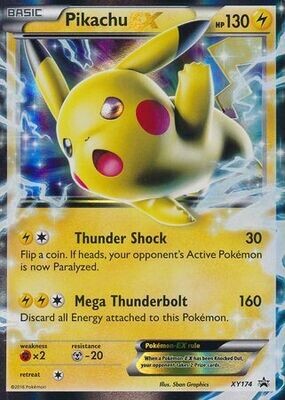 Pikachu EX - XY174 - Ultra Rare Promo
Pokemon XY Promos