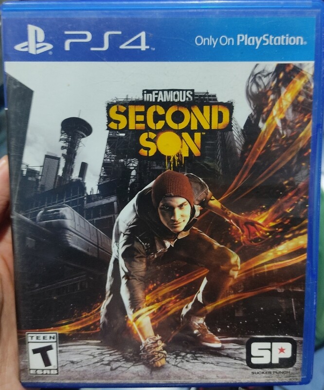 BA3 Infamous Second Son Playstation 4 Usado Completo