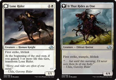 Lone Rider | It That Rides as One 033/205 Eldritch Moon Singles