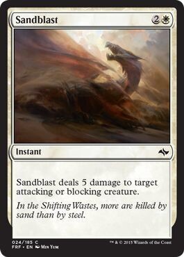 Sandblast 024/185 - Fate Reforged Singles