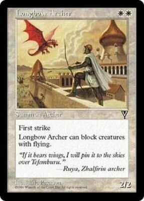 Longbow Archer - Visions Singles
