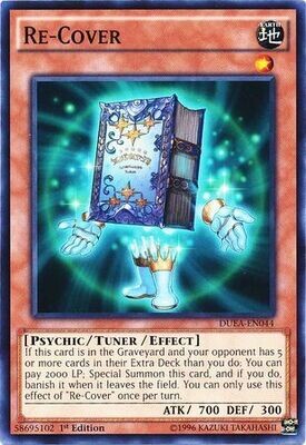 Re-Cover - DUEA-EN044 - Common 1st Edition Duelist Alliance 1st Edition Singles