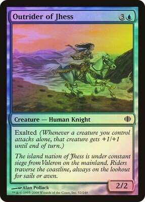 Outrider of Jhess
Shards of Alara
English
Foil