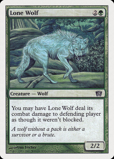 Lone Wolf 8th Edition English Non-foil
