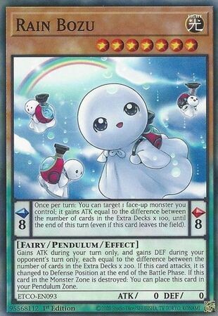 Rain Bozu - ETCO-EN093 - Common 1st Edition Eternity Code 1st Edition Singles