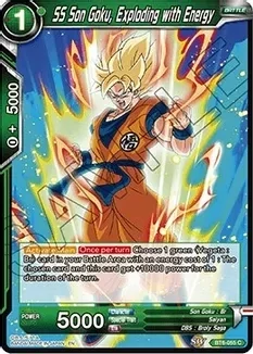 SS Son Goku, Exploding with Energy - Destroyer Kings (DBS-B06) Destroyer Kings