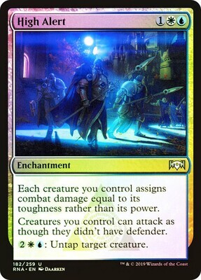 High Alert
Ravnica Allegiance
English
Foil