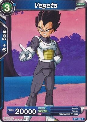 Vegeta - BT1-038 - Common
Galactic Battle Singles