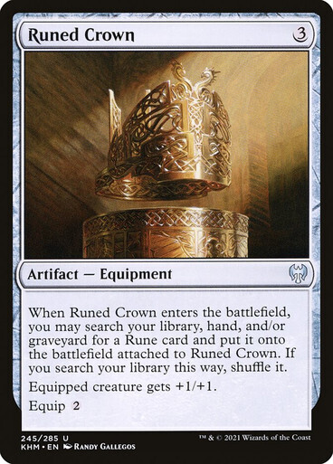 Runed Crown Kaldheim English Non-foil