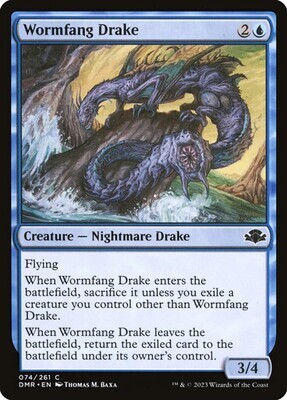 Wormfang Drake
Dominaria Remastered
English
Non-foil