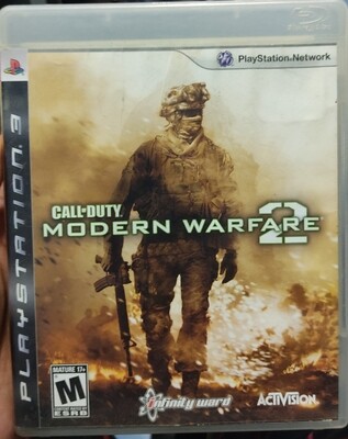 SJ Call of Duty Modern Warfare 2 Playstation 3 Usado Completo