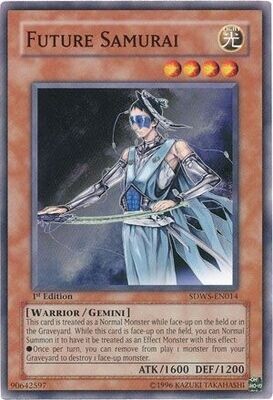 Future Samurai - SDWS-EN014 - Common 1st Edition Structure Deck: Warriors&#39; Strike 1st Edition Singles