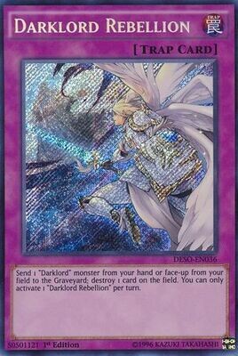 Darklord Rebellion - DESO-EN036 - Secret Rare 1st Edition Destiny Soldiers 1st Edition Singles