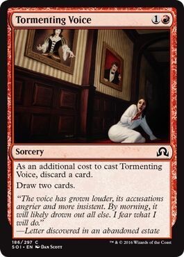 Tormenting Voice 186/297 - Shadows over Innistrad Singles (Español)