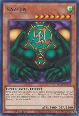 Kazejin - MAZE-EN033 - Rare 1st Edition Maze of Memories 1st Edition Singles