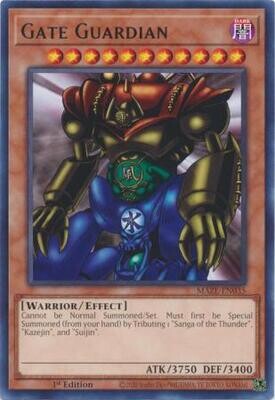 Gate Guardian - MAZE-EN035 - Rare 1st Edition Maze of Memories 1st Edition Singles