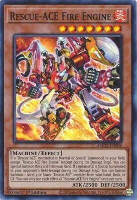 Rescue-ACE Fire Engine - AMDE-EN006 - Super Rare 1st Edition
Amazing Defenders 1st Edition Singles