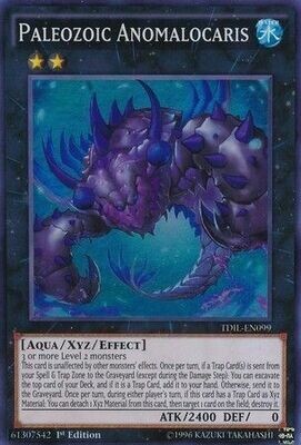 Paleozoic Anomalocaris - TDIL-EN099 - Super Rare 1st Edition The Dark Illusion 1st Edition Singles