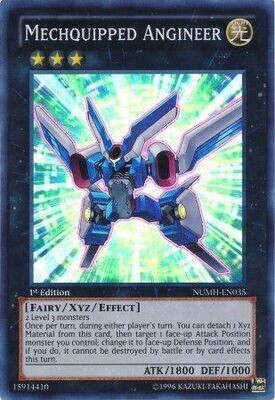 Mechquipped Angineer - NUMH-EN035 - Super Rare 1st Edition
Number Hunters 1st Edition Singles