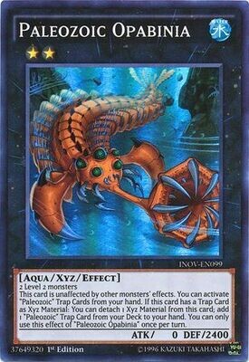Paleozoic Opabinia - INOV-EN099 - Super Rare 1st Edition Invasion Vengeance 1st Edition Singles (espanol)