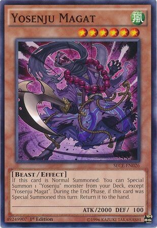 Yosenju Magat - SECE-EN026 - Common 1st Edition Secrets of Eternity (SECE) 1st Edition Singles