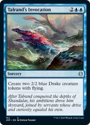 Talrand&#39;s Invocation 182
Jumpstart Singles