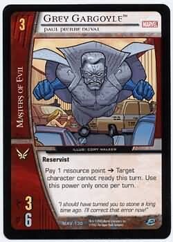 Grey Gargoyle Paul Pierre Duval MAV-130 Uncommon
Vs. System - Marvel: Avengers